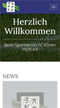 Mobile Screenshot of fckoenen.de