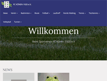 Tablet Screenshot of fckoenen.de